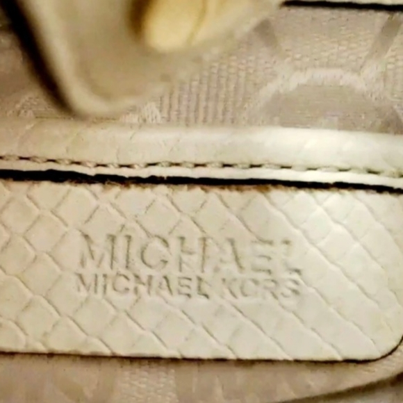 Authentic Michael kors Collection purse Embossed Python Leather - Picture 9 of 16